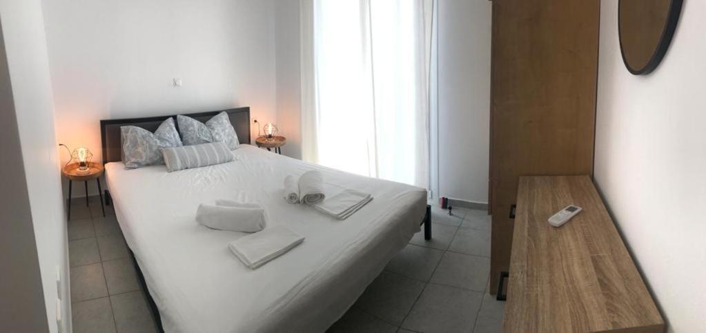 Retreat Apartments In Drosia - 2 Bedrooms Apartment Makris Gialos  Bagian luar foto